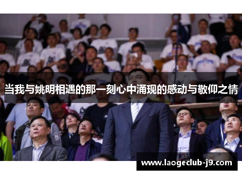 当我与姚明相遇的那一刻心中涌现的感动与敬仰之情